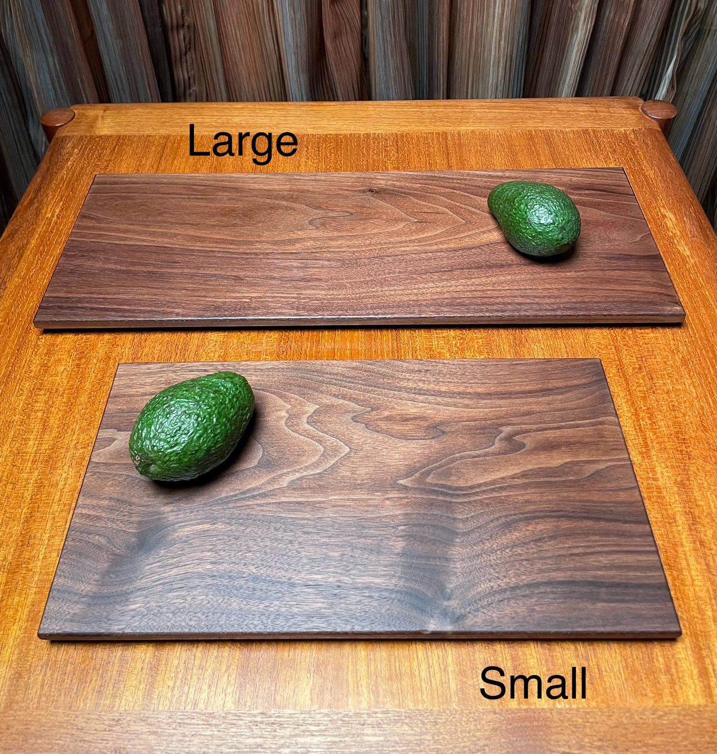 Walnut Charcuterie Board - Classic with Chamfered Bottom